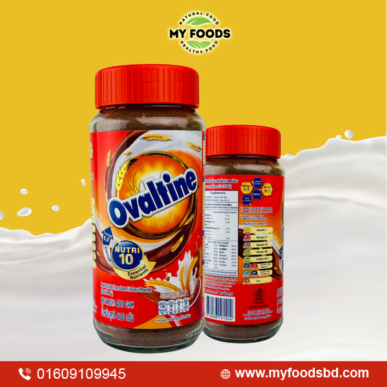 Ovaltine Nutri 10 Malt Drink Chocolate 400g