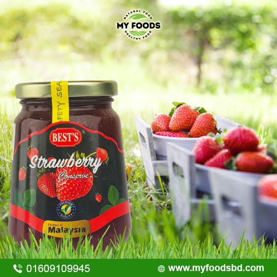 BEST'S Strawberry Conserve Jam (Malaysia) 450gm